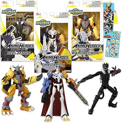 digimon figures fan merch display