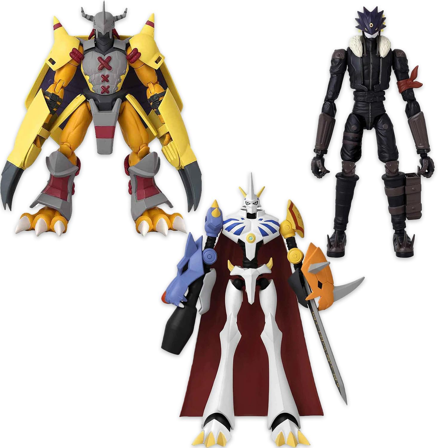 digimon figures close up product photo