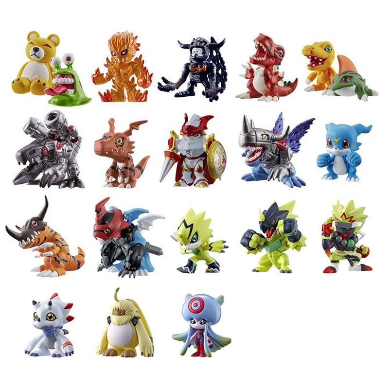 digimon figures Display Ideas That Fit Digimon Evolution Theme product photo image