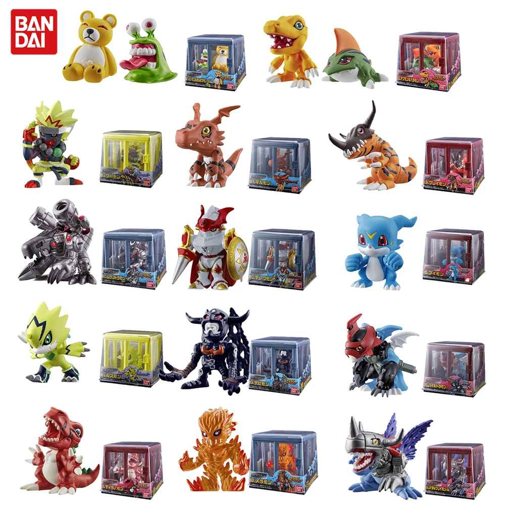 digimon figures close up